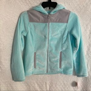 Zip up hooded sweatshirt